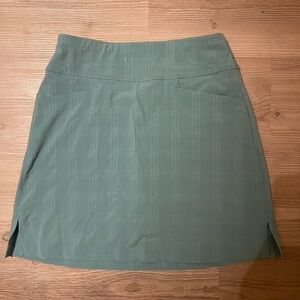 Lady Hagen Green golf Skirt